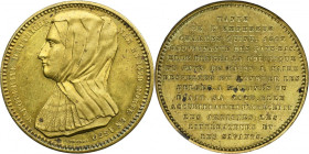 Belgium, Leopold I, Token Marguerite d'Autriche 1846