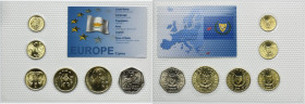 Set, Cyprus, 1-50 Cents (6 pcs.)