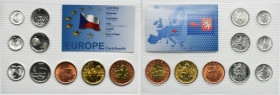 Set, Czech Republic, 10-50 Hellers and 1-50 Korun (9 pcs.)