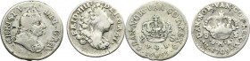 Lot, Denmark and Norway, Christian V and Frederick IV, 8 Skilling (2 pcs.)