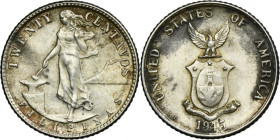 Philippines under USA, 20 Centavos Denver 1945 D