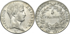 France, Napoleon I, 5 Francs Paris 1804 A