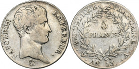 France, Napoleon I, 5 Francs Paris 1804 A