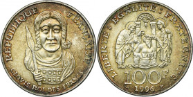 France, Fifth Republic, 100 Francs Pariss 1996 - Clovis