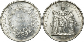 France, V Republic, 10 Francs Paris 1965