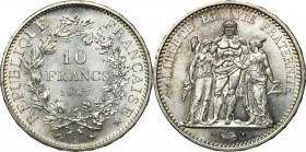 France, V Republic, 10 Francs Paris 1967