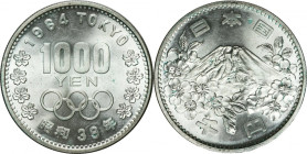 Japan, Hirohito (Shōwa), 1.000 Yen 1964 - Tokyo Olympics