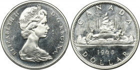 Canada, Elizabeth II, 1 Dollar 1965 - Canoe