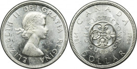 Canada, Elizabeth II, 1 Dollar Ottawa 1964 - 100th Anniversary of the Charlottetown and Quebec Conferences