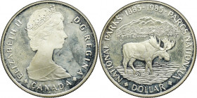 Canada, Elizabeth II, 1 Dollar Ottawa 1985 - National Parks