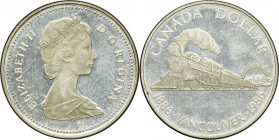 Canada, Elizabeth II, 1 Dollar Ottawa 1986 - Vancouver Centennial