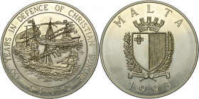 Malta, 1 Lira / 2 Ecu 1993