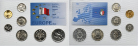 Set, Malta, 1-50 Cents and 1 Lira (7 pcs.)
