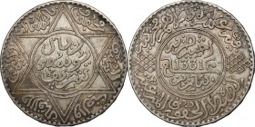 Morocco, Yusuf, 10 Dirhams Paris 1913 (1331)