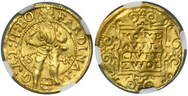 Netherlands, Zwolle Province, Ducat 1650 - NGC AU58