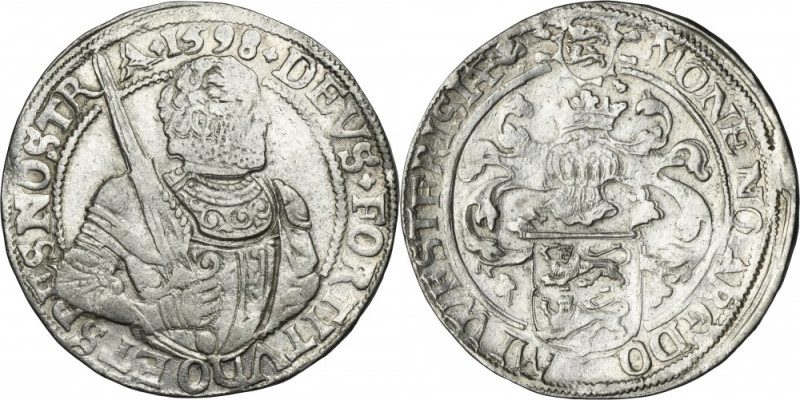 Netherlands, West Friesland Province, Rijksdaalder 1598 - RARE Rare thaler from ...