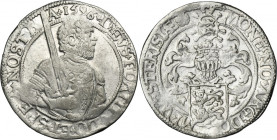 Netherlands, West Friesland Province, Rijksdaalder Hoorn 1596 - RARE R2