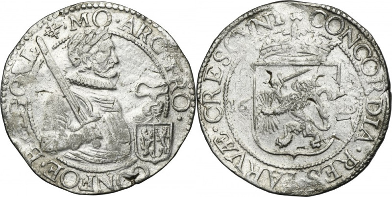 Netherlands, Geldria Province, Thaler (Rijksdaalder) Harderwijk 1625 Netherlands...