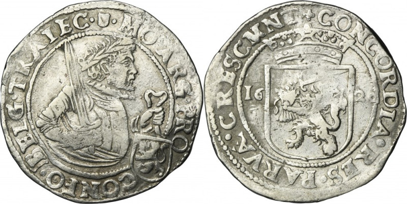 Netherlands, Utrecht Province, 1/2 Rijksdaalder Utrecht 1620 Netherlands, Utrech...