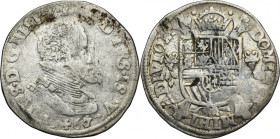 Spanish Netherlands, Overijssel, Philip II, 1/5 Philippstaler Hasselt 1587