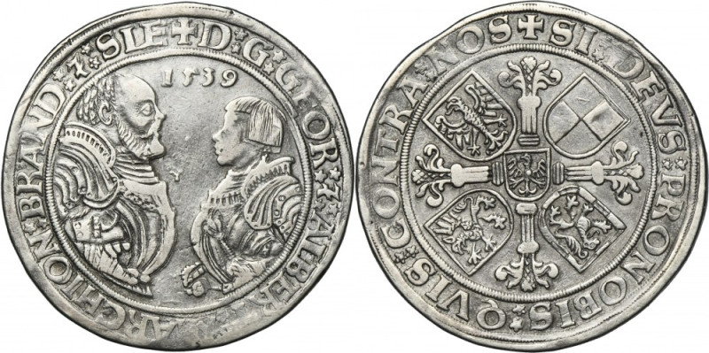 Germany, Brandenburg-Franconia, George of Ansbach and Albrecht the Younger of Ba...