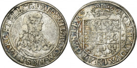 Germany, Brandenburg-Prussia, Friedrich Wilhelm, 1/3 Thaler (1/2 Gulden) Berlin 1667 IL