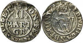 Germany, Duchy of Braunschweig-Calenberg-Hannover, Georg Wilhelm, 2 Mariengrschen Zellerfeld 1656