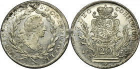 Germany, Electorate of Bavaria, Maximilian III Joseph, 20 Kreuzer Munich 1773