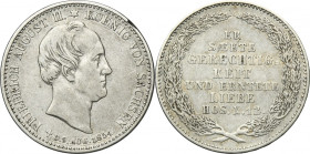 Germany, Kingdom of Saxony, Frederick Augustus II, 1/3 Thaler posthumous Dresden 1854