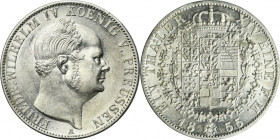 Germany, Kingdom of Prussia, Friedrich Wilhelm IV, Thaler Berlin 1855 A - BEAUTIFUL