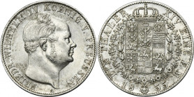 Germany, Kingdom of Prussia, Friedrich Wilhelm IV, Thaler Berlin 1855 A