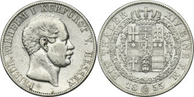 Germany, Electorate of Hesse, Friedrich Wilhelm I, Thaler Darmstadt 1855