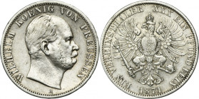 Germany, Kingdom of Prussia, Wilhelm I, Thaler Berlin 1871 A