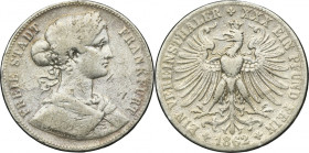 Germany, Free City of Frankfurt, Thaler 1862
