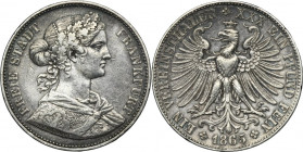 Germany, Free City of Frankfurt, Thaler 1865