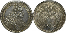 Germany, City of Schwäbisch Hall, Karl VI, Nuremberg Thaler 1712 GFN