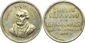 Germany, Medal 300th anniversary of the Reformation 1817 - UNLISTED