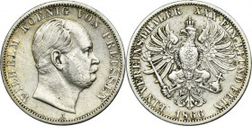 Germany, Kingdom of Prussia, Wilhelm I, Thaler Berlin 1866 A
