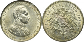 Germany, Kingdom of Prussia, William II, 5 Mark Berlin 1914 A