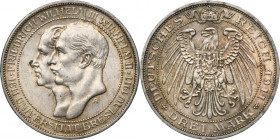 Germany, Kingdom of Prussia, Wilhelm II, 3 Mark Berlin 1911 A