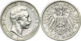 Germany, Kingdom of Prussia, Wilhelm II, 2 Mark Berlin 1905 A