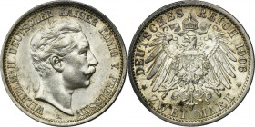 Germany, Kingdom of Prussia, Wilhelm II, 2 Mark Berlin 1906 A