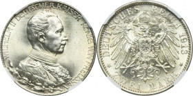 Germany, Kingdom of Prussia, Wilhelm II, 2 Mark Berlin 1913 A - NGC MS65