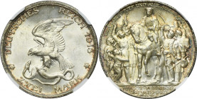 Germany, Kingdom of Prussia, Wilhelm II, 2 Mark Berlin 1913 A - NGC MS65