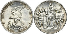 Germany, Kingdom of Prussia, Wilhelm II, 2 Mark Berlin 1913 A