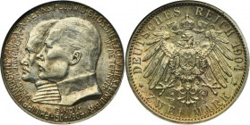 Germany, Hessen-Darmstadt, Ernst Ludwig, 2 Mark Berlin 1904 A