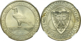 Germany, Weimar Republic, 5 Mark Berlin 1930 A - NGC MS64