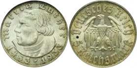 Germany, Weimar Republic, 5 Mark Munich 1933 D
