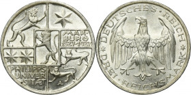 Germany, Weimar Republic, 3 Mark Berlin 1927 A
