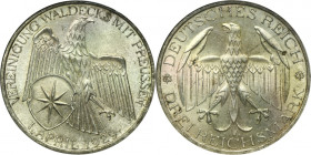 Germany, Weimarer Republik, 3 Mark Berlin 1929 A - Vereinigung Waldecks mit Preussen